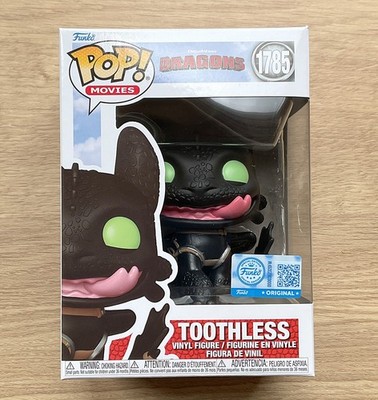Funko Pop How To Train Your Dragon Toothless #1785 + Free Protector
