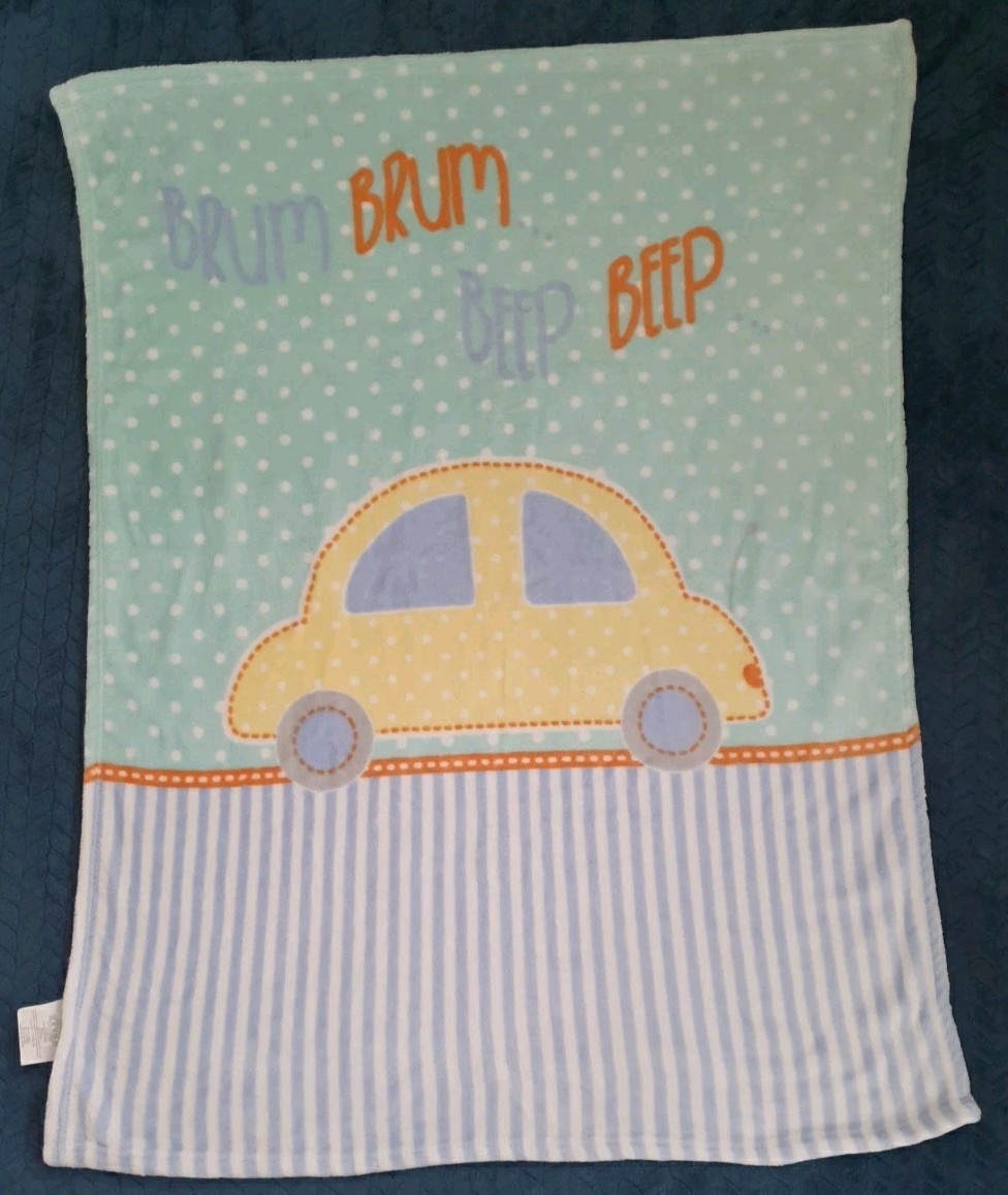 Coperta in pile per auto Brum Brum Beep Beep