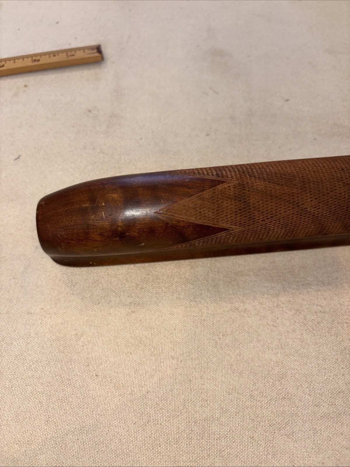 Used  Semi Auto Shotgun Checkered Forend / Forearm Wood Unknown Maker