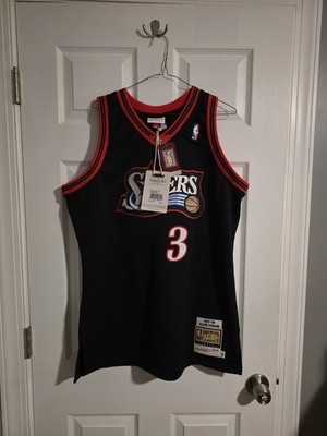 100% Authentic Allen Iverson Mitchell & Ness 97-98 76ers Sixers