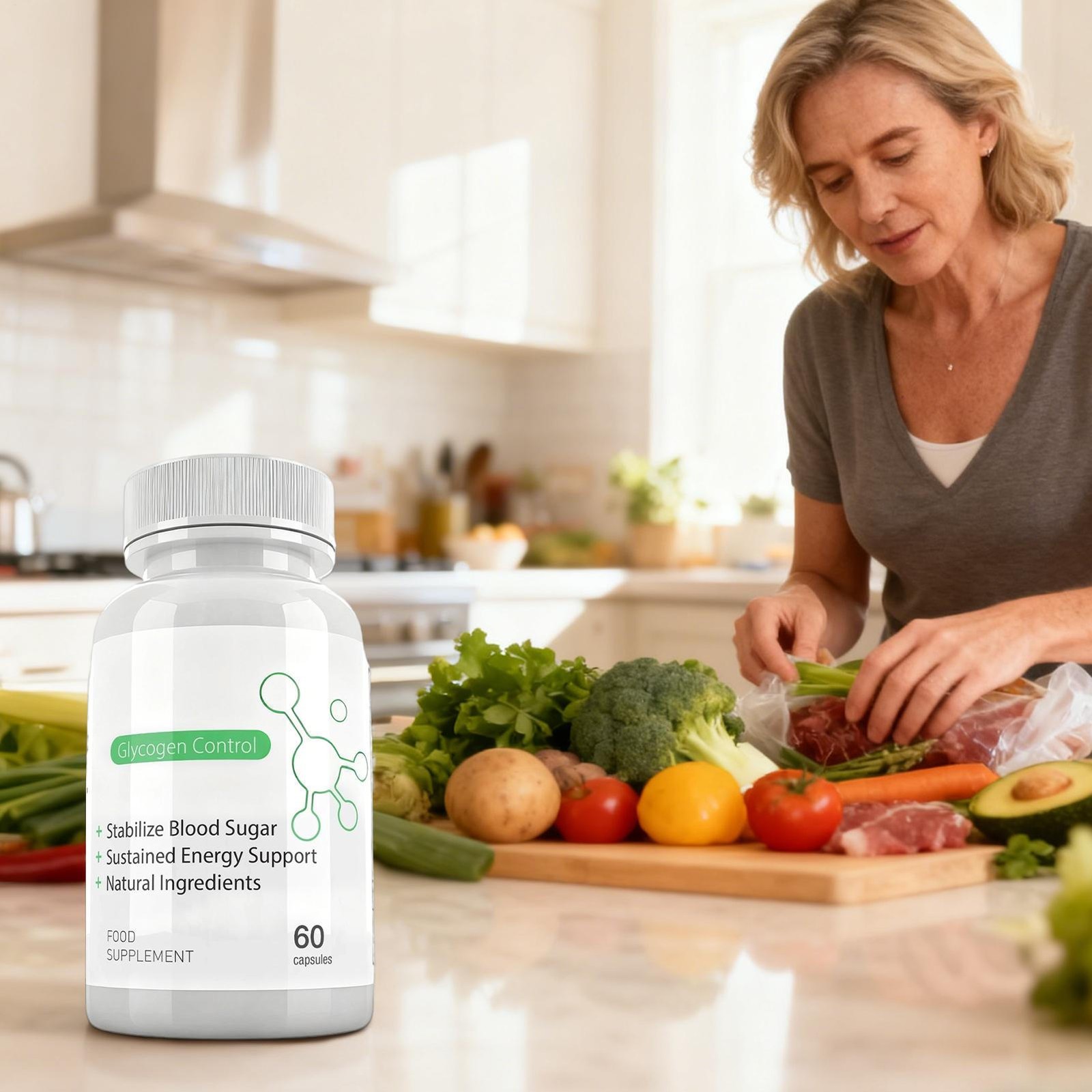 Glucozen 60 Capsules – Blood Sugar Support Supplement – Natural Glucose Balance thumbnail 9