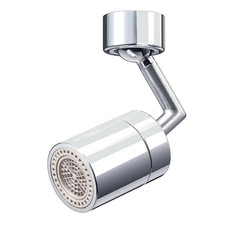 Rotatable Kitchen Bathroom Faucet Sprayer ABS Bubbler Dual-Mode Water-Saving Fil