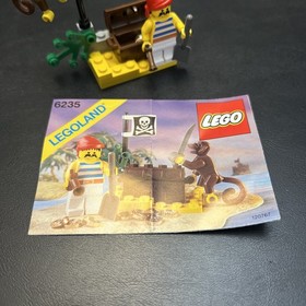 Lego Pirates Buried Treasure 6235 100% Complete W/Instructions