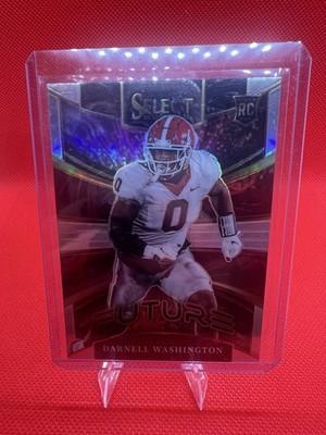2023 Panini Select Draft Picks - Future Darnell Washington #FUT-17 Silver Prizm