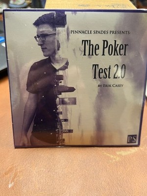 The Poker Test 2.0 by Erik Casey   Sealed Magic Trick   Pinnacle Spades   