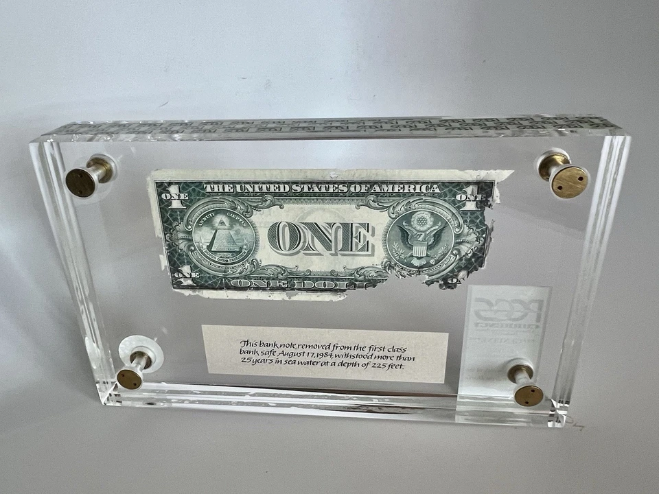 S.S. Andrea Doria Shipwreck Currency, 1935E  $1 Silver Certificate, PCGS Grade B - Image 4 of 4