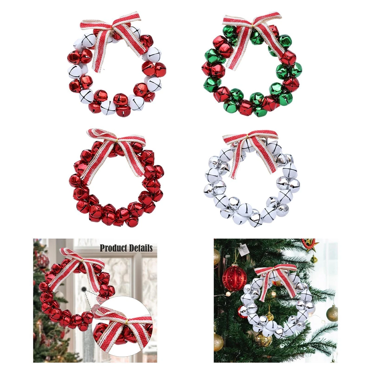 12 Ghirlande Natalizie Da Soffitto 2,7 M – Rosse, Verdi, Oro, Viola, Blu – Decorazioni Feste In Lamina PET