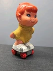 Vintage 1970s Hot Wheels Redline Mattel Small Shots Breezy Bridget Doll w Skates
