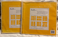 Unimount Photo Album 5 Refill Sheets K45  Posts Magnetic C.R. Gibson  1 More