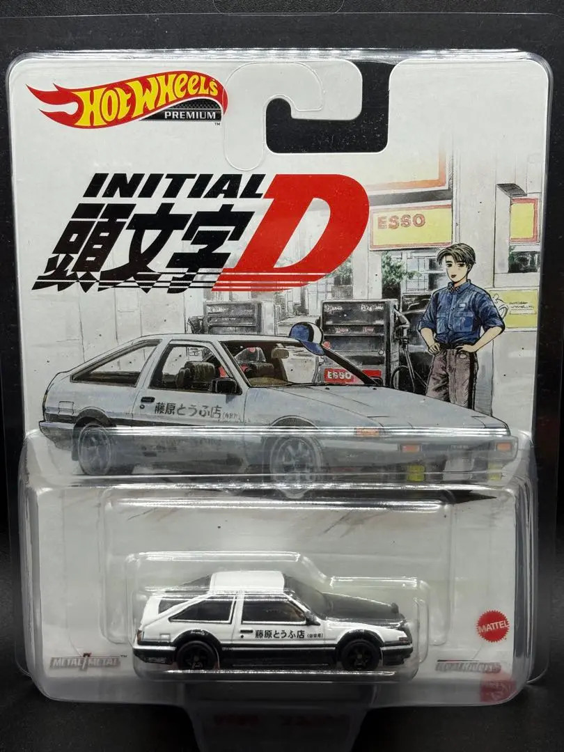 Hot Wheels 頭文字D AE86 ミニカー Hot Wheels 1/64 Toyota AE86 Sprinter Trueno Initial D