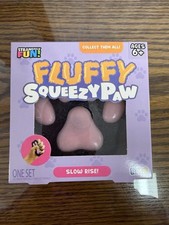 Giant Fluffy Paw Squishy for Kids  Adults - Big Paw Stress Relief Toy-Black