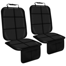 Car Seat Protector for Kids - Non-Slip, Waterproof, Thick Padding - 2 Pack