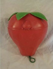 Vintage Strawberry Shortcake Doll Storage Carrying Case 1980 American Greetings