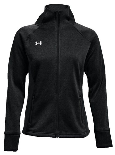 Under Armour Unisex UA Fleece Full Zip Jacket Black 1373357-001