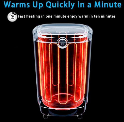 Towel Warmers for Bathroom Bucket,Luxury Large Spa Towel Hot Warmer Bucket Style - Picture 3 of 5