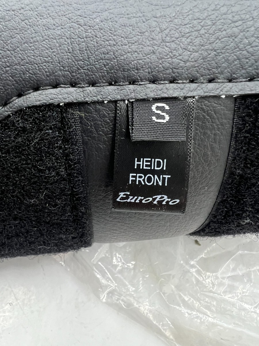 🐴 Bottes Galopantes Avant Heidi Euro Pro - Taille Large, Noir, Occasion