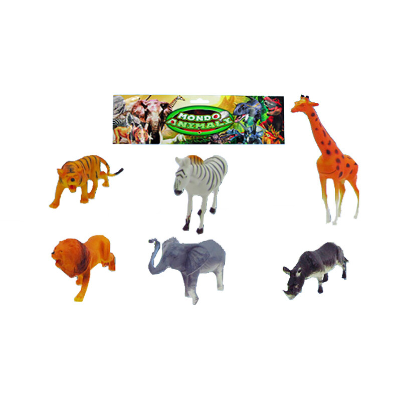 BUSTA ANIMALI SAVANA GRANDE 6 PEZZI