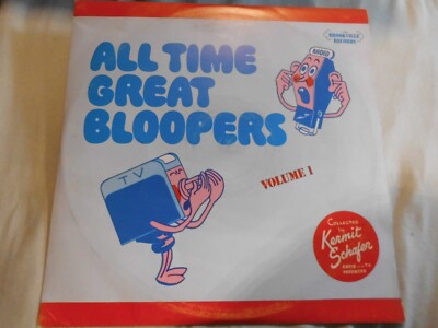 Kermit Schafer (2731) All Time Great Bloopers - Volume 1 2 LP´s Brookville Rec.
