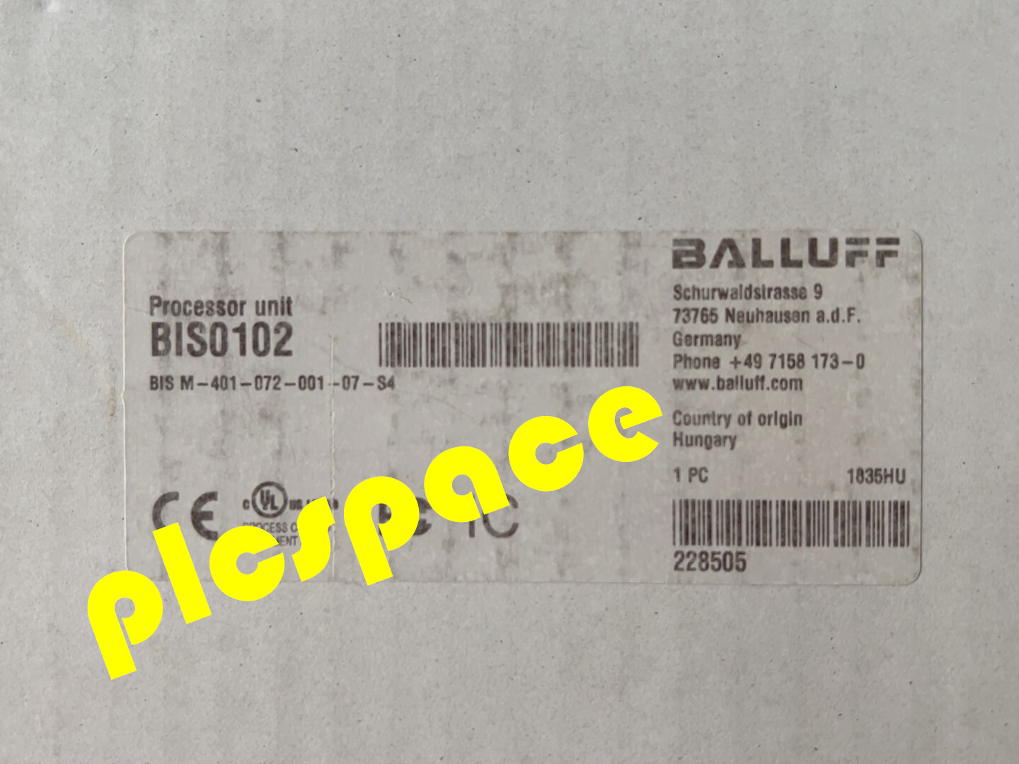Balluff BIS0102 BIS M-401-072-01-07-S4 header Express DHL or FedEx