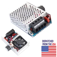 AC 110-230V 10000W SCR Motor Speed Controller Volt Regulator Dimmer Thermostat 