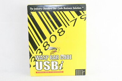 Wasp Bar Code USBi Adapter 4 Keyboard Wedge To USB Adapter For Barcode Scanners