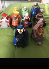 Set Personaggi Paw Patrol Con Veicoli