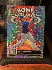 2022 Panini Donruss Pete Alonso Bomb Squad Vector Parallel Mets #BS-7 Z12