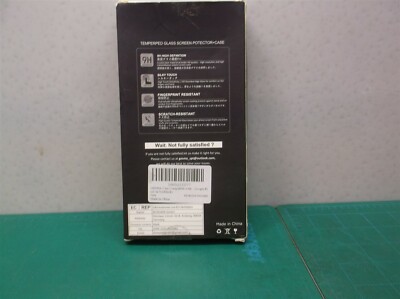 Gesma case black & screen protector fits Google pixel 4A