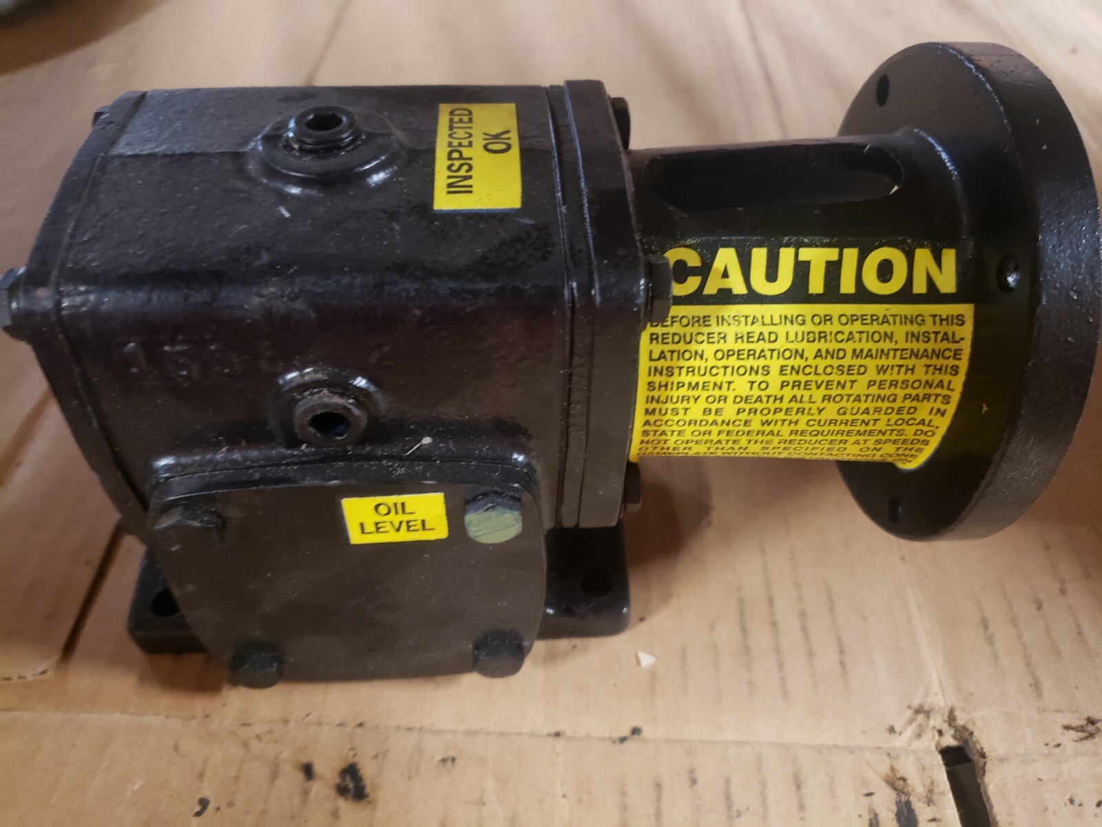 Cone Drive MH015A123-2.   Gear Reducer