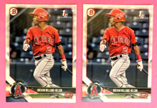 2 - 2018 Bowman Prospect 1st card, Angels - DREVIAN WILLIAMS-NELSON