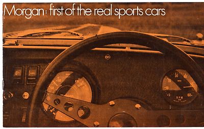 Morgan 4/4 1600 & Plus 8 1969 UK Market Sales Brochure