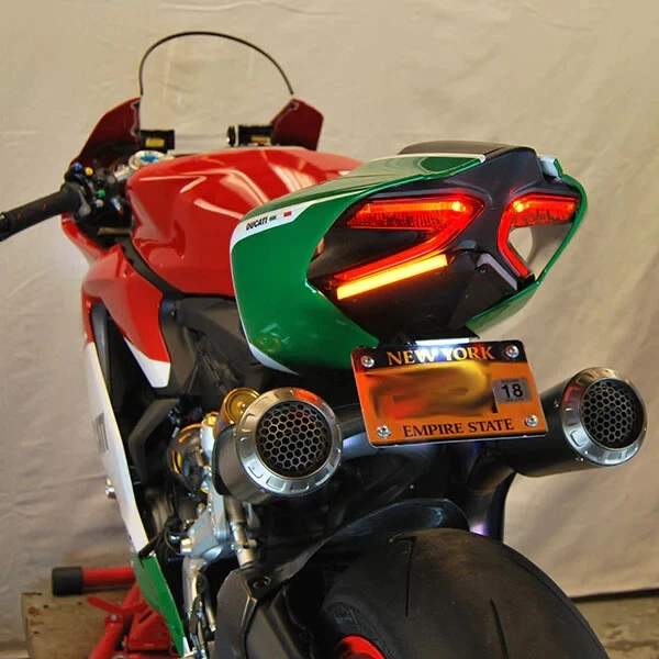 Ducati Panigale 899 959 1199 1299 Fender Eliminator Integrated Turn Signals NRC Foto 2 de 4