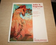 Julio S Sagreras Guitar Works Guitar Lessons Books 1-3 Guitar Heritage 881 1994