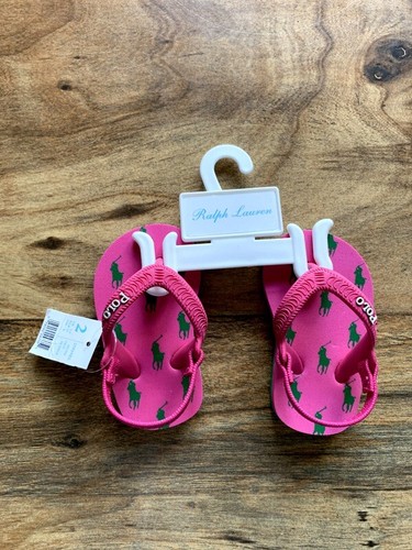 Polo Ralph Lauren Pink Flip Flop 