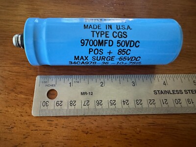 Mallory 32000 MFD 20VDC Can Capacitor