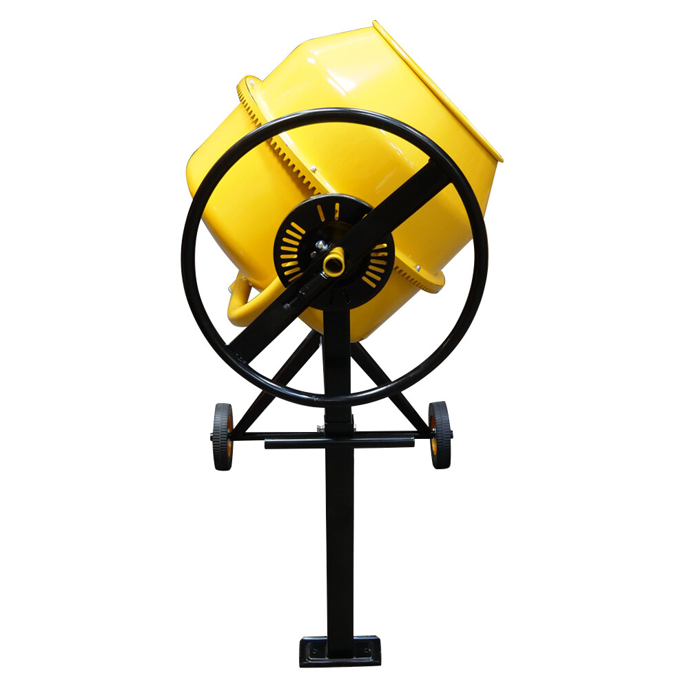 Electric Cement Concrete Mixer RocwooD 140 Litre Drum Mortar Plaster