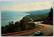 Cape Breton Nova Scotia Cabot Trail Coast Seascape Prepaid 8 Cent Postcard NS