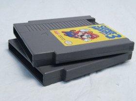 Vintage NES Cartridges Super Mario Brothers 3 & Raid on Bungeling Bay Untested 