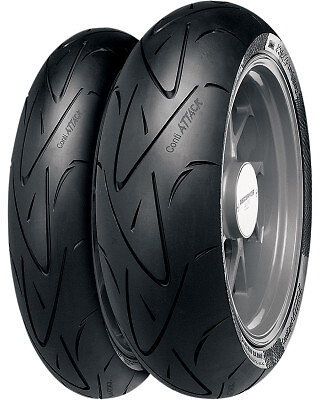 Continental Sport Attack Rear 190/55ZR17 Motorcycle Tire - 02443950000 29-0013