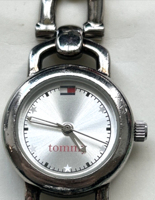 Tommy Hilfiger Silver Tone Link Womens Watch | eBay display picture 3