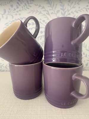 LE CREUSET パープル スープカップ 2個セット LE CREUSET パープル スープカップ 2個セット