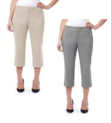 Daisy Fuentes Women's Capri Stretch size 4 NEW
