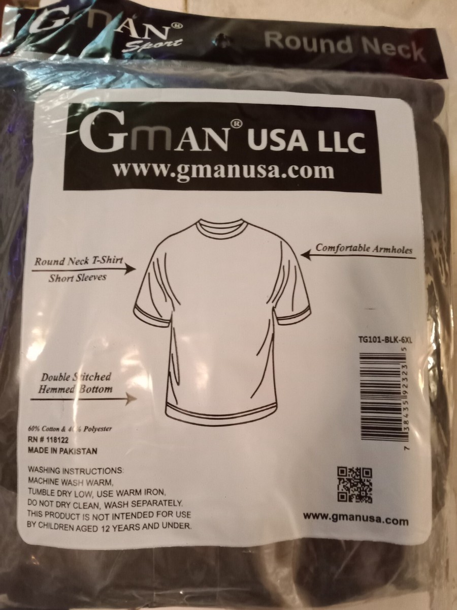 gman white tee