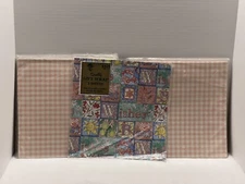 VTG Gift Wrap Paper Lot Full Sheets Mixed Occasion Patterns Pink Gingham Floral
