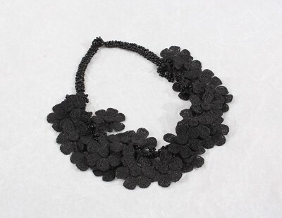 Oya Crochet Necklace Needle Lace 17.72'' BRAND NEW FAST Shipment mekiye-023