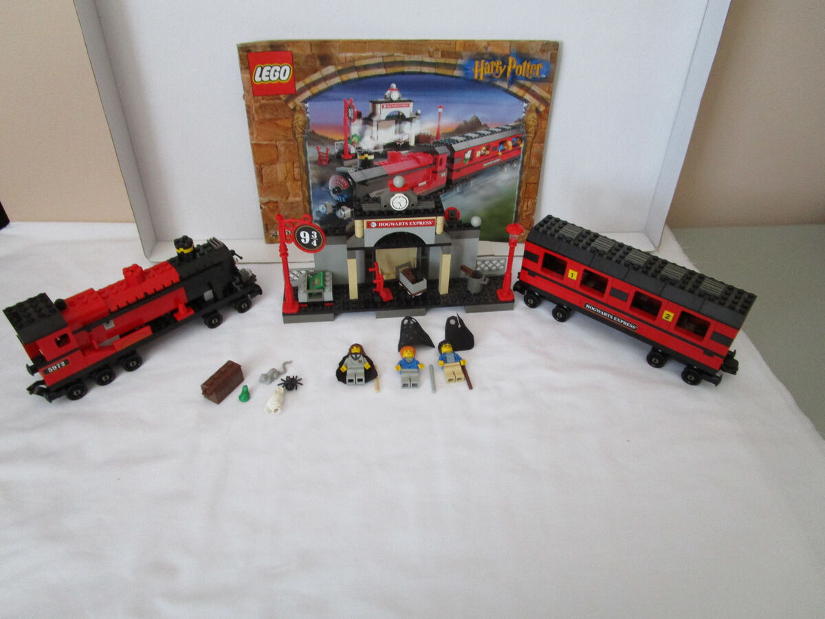 Lego Harry Potter 4708 HOGWARTS EXPRESS TREM COMPLETO COM INSTRUÇÕES SEM  CAIXA