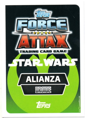 R5-D4 #42 HEROES Y VILLANOS CROMO STAR WARS 2016 TOPPS - Picture 2 of 2