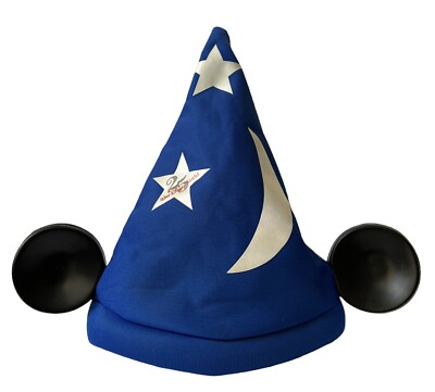 Vintage Walt Disney World 25 Mickey Mouse Fantasia Sorcerer Hat