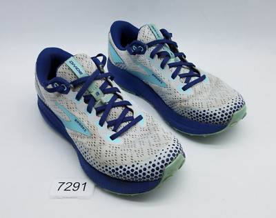 Brooks Divide 3 Women's Size 8.5 B (Medium) Running Shoes Gray Blue *See desc