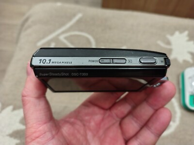 Sony Cyber-shot DSC-T300 10.1MP Digital Camera - Black for sale